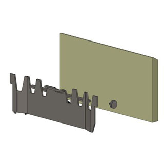 Hunter Herald 5 Compact Wood Conversion Kit - Double Door