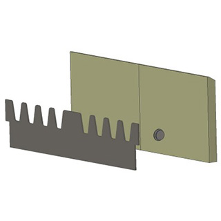 Hunter Herald 8 Slimline Wood Conversion Kit - Single Door