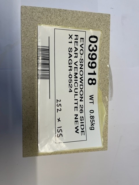 Broseley Evolution 26 Back Side Firebrick 