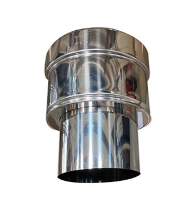 5 inch Twin Wall to Flex Adaptor