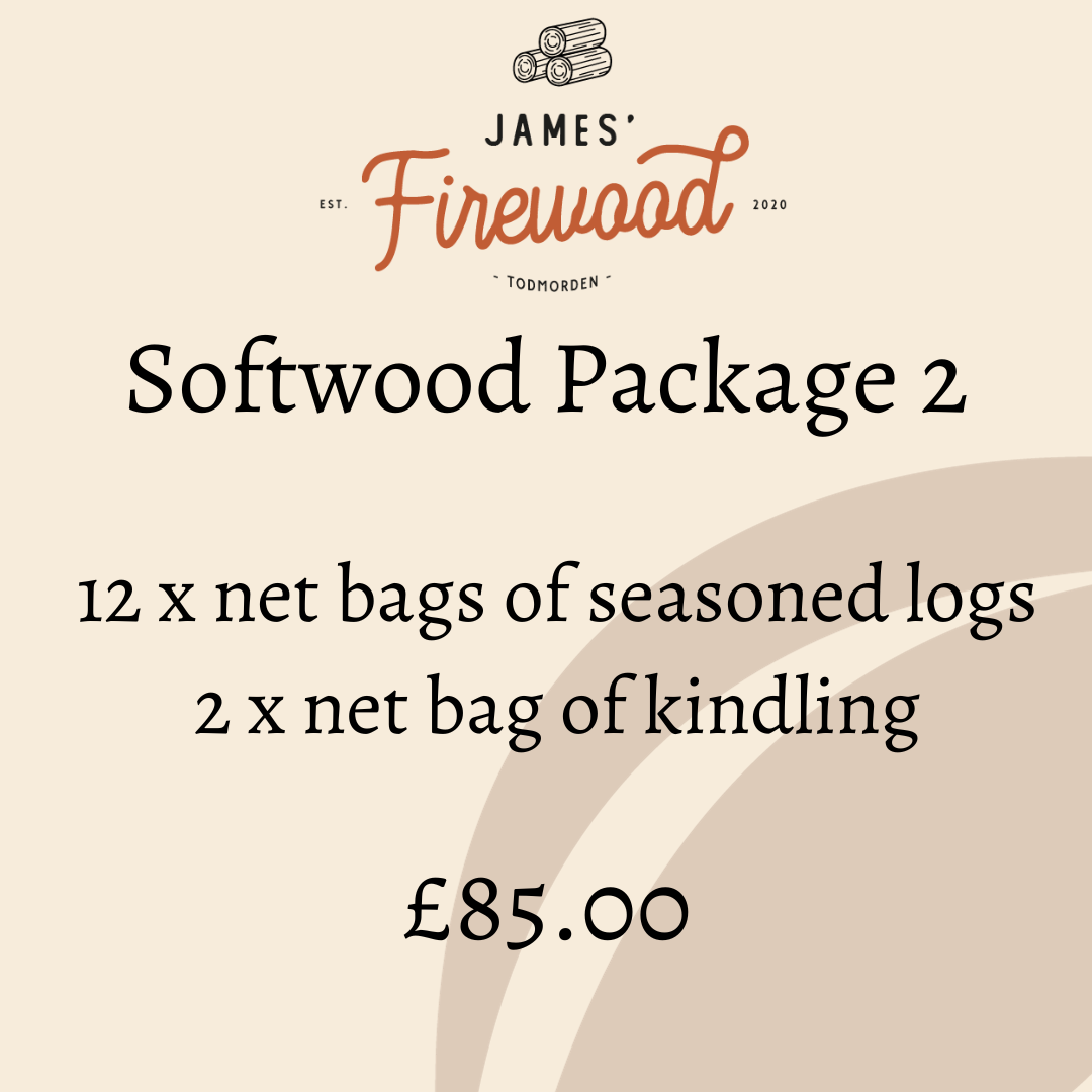 OFFER 2 - 12 x net bags of logs and 2 x kindling