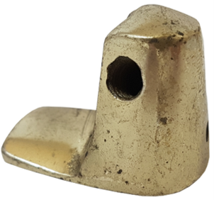 Franco Belge Camargue Door Lock - Brass