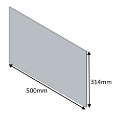 Jetmaster 60i Low Inset Glass Panel