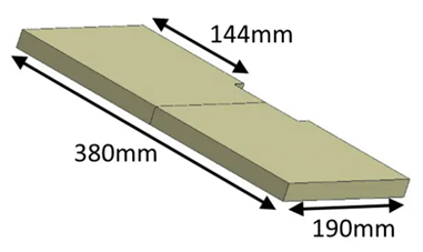 Jetmaster 60i Inset Lower Baffle Brick