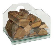 Penman Savona Glass Log Basket