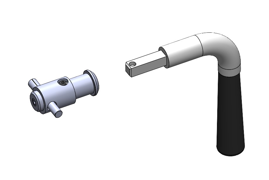 Dik Guerts Aste 5 Complete Door Handle