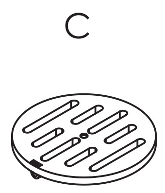Dik Geurts Round MF Riddling Grate