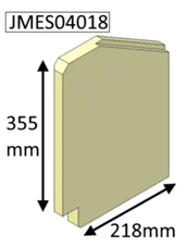 Hunter Allure 4 Left Hand Side Brick