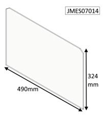 Hunter Allure 7 Glass Panel