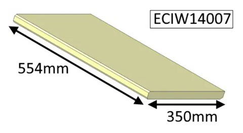 Parkray Aspect 14 Boiler Baffle Brick