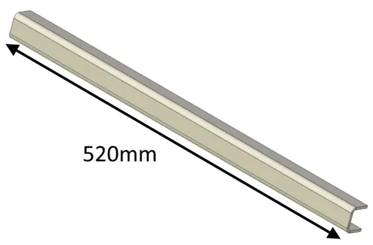 Parkray Aspect 14 Boiler ECO Edge Suppot Baffle