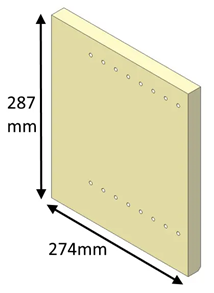 Parkray Aspect 14 Boiler ECO Left Hand Rear Brick