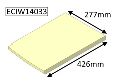 Parkray Aspect 14 Boiler Left Hand Base Brick