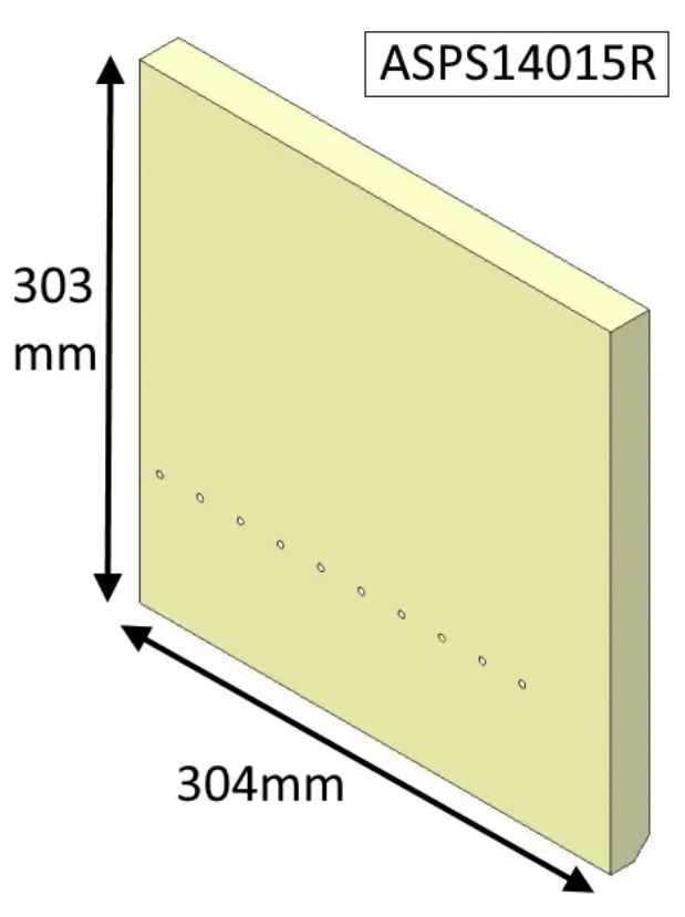 Parkray Aspect 14 ECO Right Hand Rear Brick