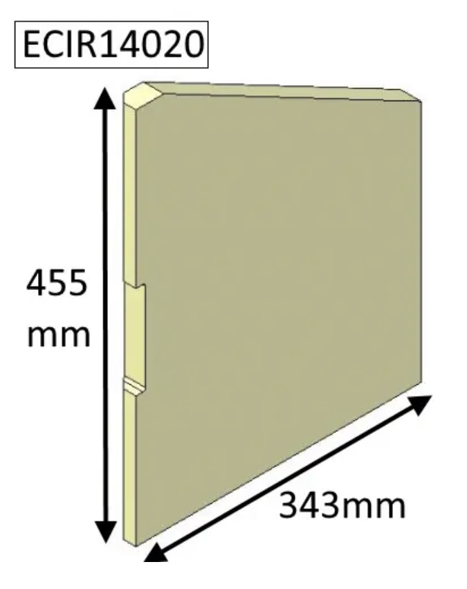 Parkray Aspect 14 Left Hand Side Brick