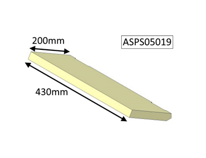 Parkray Aspect 5 ECO/Allure 5  Baffle Brick 