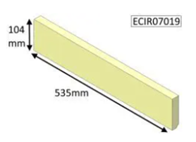 Parkray Aspect 7 Upper Rear Brick
