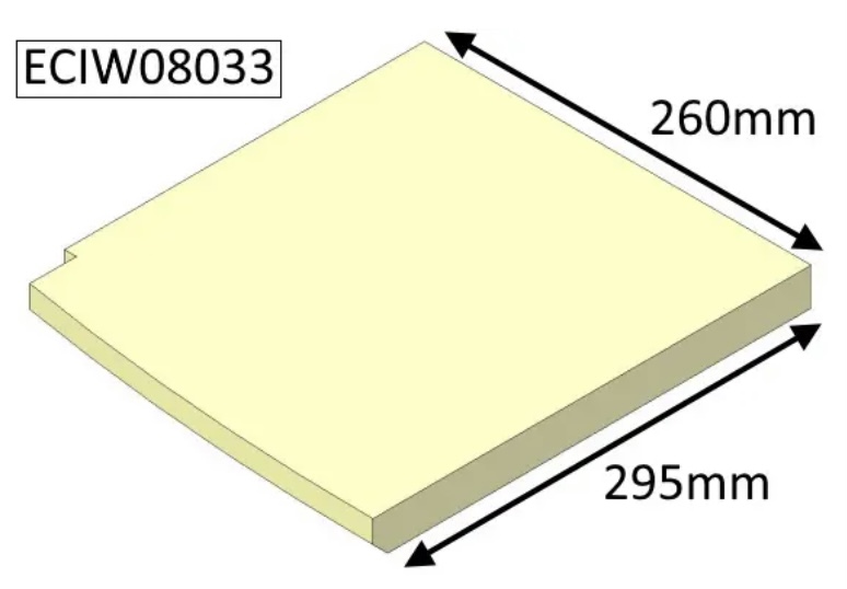 Parkray Aspect 8 Boiler Left Hand Base Brick