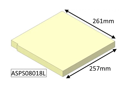 Parkray Aspect 8 ECO Left Hand Base Brick