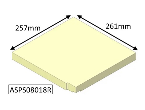 Parkray Aspect 8 ECO Right Hand Base Brick
