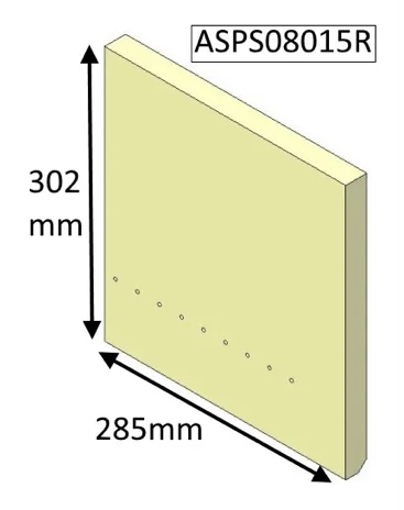 Parkray Aspect 8 ECO Rear Brick