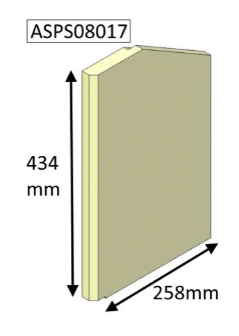 Parkray Aspect 8 ECO Right Hand Side Brick