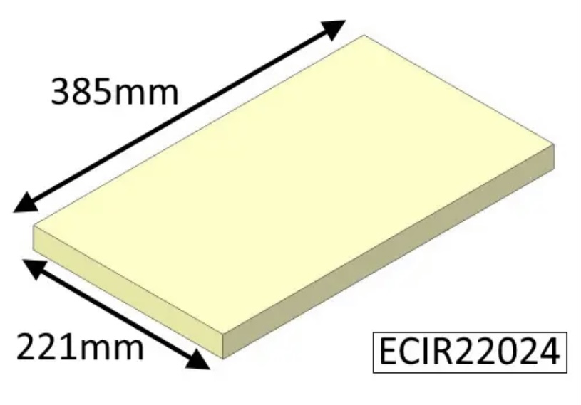 Parkray Aspect 80B Boiler Centre Base Brick