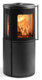 Stovax FireFX Atlas 3 with Side Windows and Black Glass Sides Woodburning Stove - 6.2kW