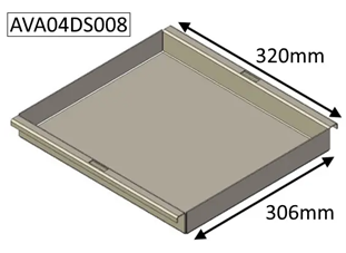 Hunter Avalon 4 Double Sided Single Depth Ashpan