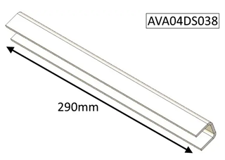 Hunter Avalon 4 Double Side Single Depth Baffle Edge Support