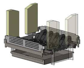 Hunter Avalon 4 Double Sided Multifuel Conversion Kit - ** MADE TO ORDER ITEM **