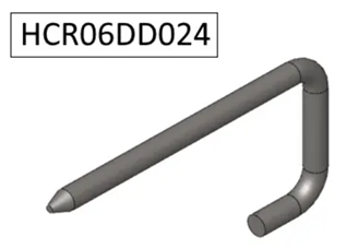 Hunter Avalon Double Sided Turbo Bar Pin