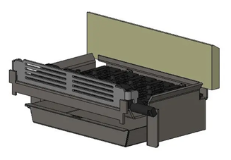 Hunter Avalon 4 Multifuel Conversion Kit - ** MADE TO ORDER ITEM **