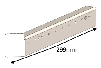 Hunter Inset Left Hand Turbo Bar - MKII