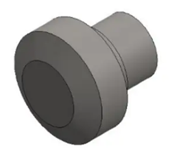 Hunter Avalon Black Slider Knob 