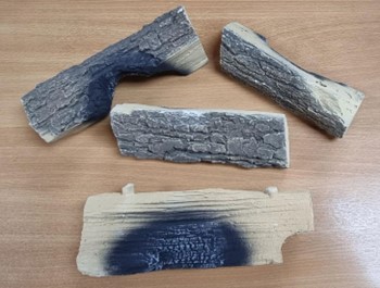 Portway Luxima / Luxima Deluxe Gas Ceramic Log Set