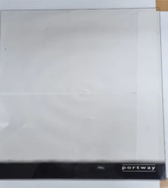 Portway Arundel XL/MK2 Glass Panel with Black Stripe.