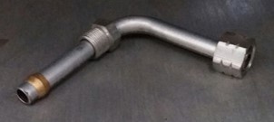 Portway P1 / P2 Contemporary MK2 Gas Bulkhead to Burner Pipe