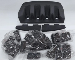 Portway P1 Contemporary MK2 Gas Complete Coal Set