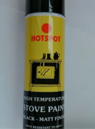 Portway / Flavel Matte Black Spray Paint - 400ml