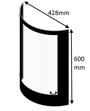 Hunter Halo Radial Replacement Glass
