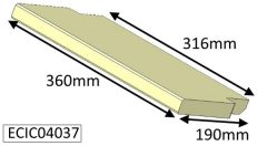 Parkray Aspect 4 Compact Baffle Brick