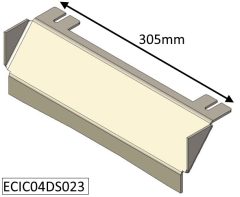 Parkray Aspect 4 Double Sided Double Depth Top Air Deflector