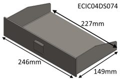 Parkray Aspect 4 Double Sided Single Depth Ashpan