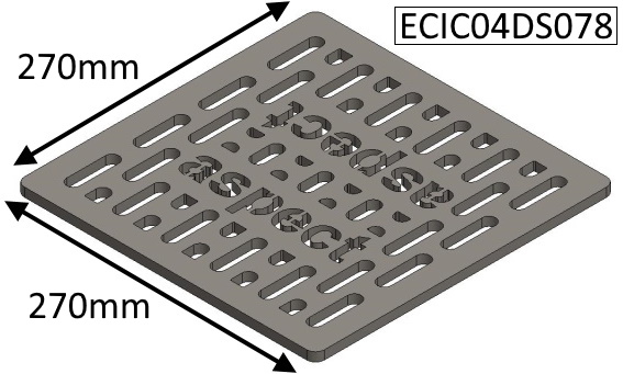 Parkray Aspect 4 Double Sided Single Depth Grate