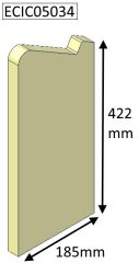 Parkray Aspect 5 Compact Right Hand Side Brick - CLEARANCE
