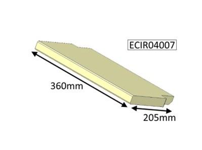 Parkray Aspect 4 Baffle Brick