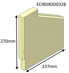 Parkray Aspect 4 Double Sided Double Depth Right Hand Side Brick