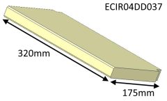 Parkray Aspect 4 Double Sided Double Depth Baffle Brick