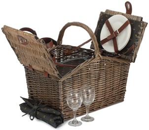 2 Person Nature Slope-Sided Hamper